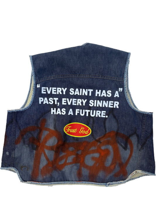 UPCYLED CARHART VEST