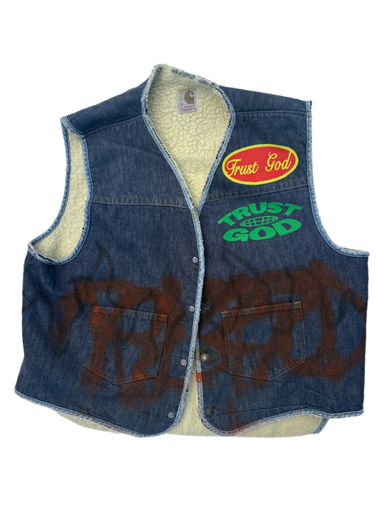 UPCYLED CARHART VEST