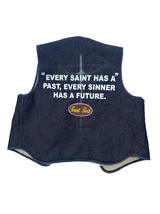 UPCYLED CARHART VEST 